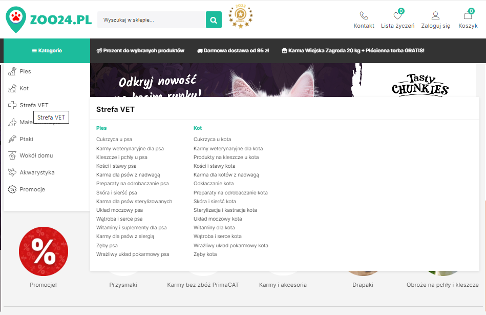 Obraz 2 - Kody Rabatowe Zoo24 Obraz 2 - Najlepsze oferty: Zoo24 Kod Rabatowy i Promocje