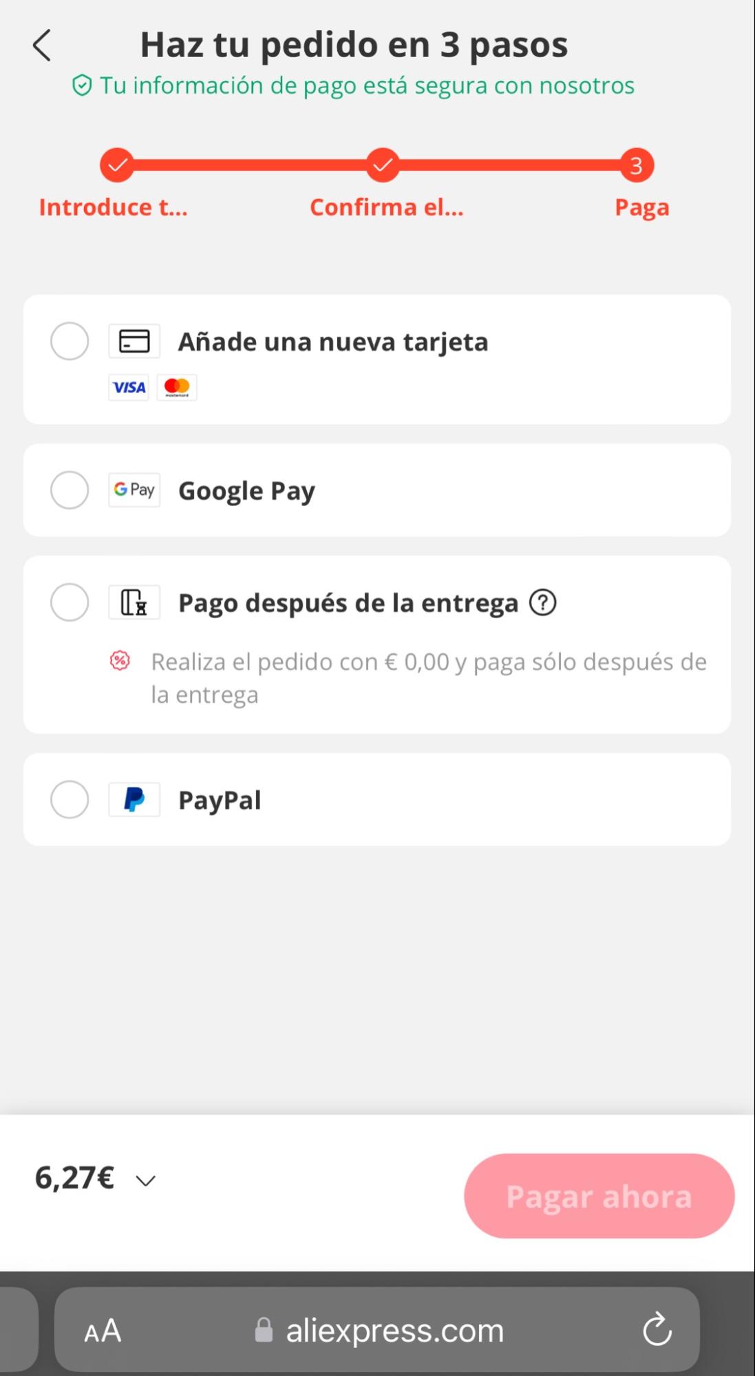 Imagen 7: Descuentos Aliexpress en Público Imagen 7: Usar código promocional en Aliexpress