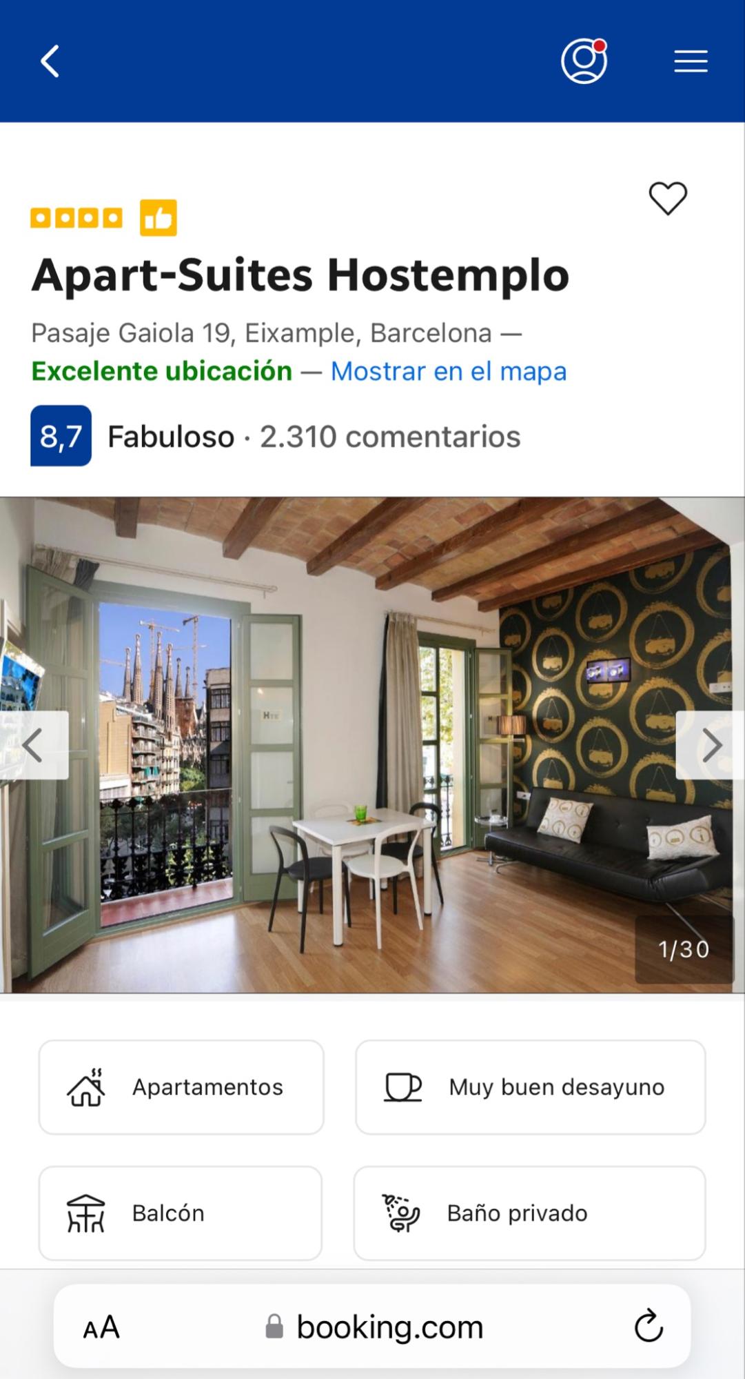 Imagen 3: Descuentos Sephora en Público Imagen 3: Usar código promocional en Booking