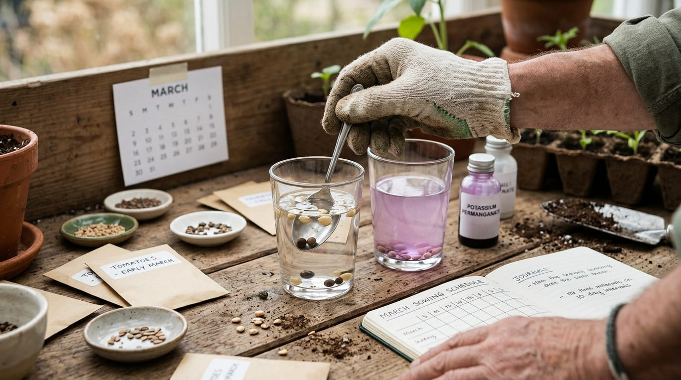 Подготовка семян к посеву на рассаду в марте — проверка всхожести и замачивание