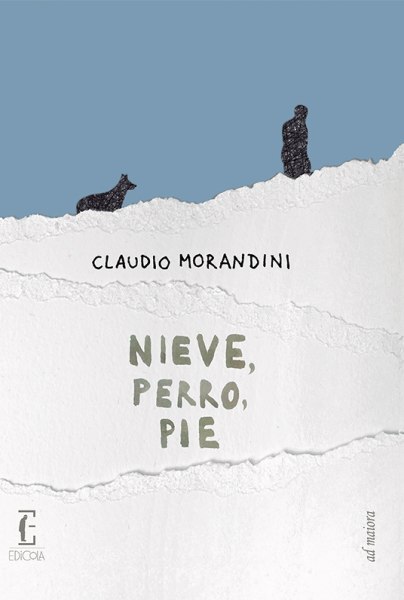 Nieve, perro, pie