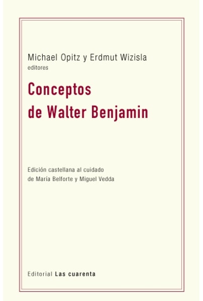 Conceptos de Walter Benjamin