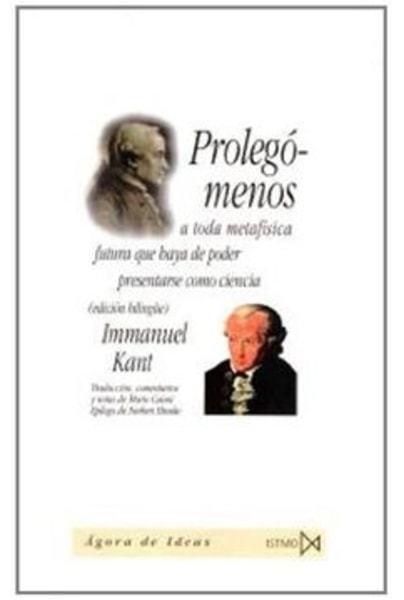 Prolegómenos a Toda Metafísica Futura que Haya de Poder Presentarse Como Ciencia