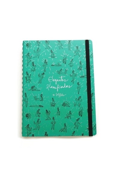 Elegantes Planificadas por Sol Díaz - Mini Planner verde