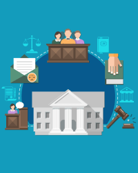 Imagen de la temática Sistema Judicial en Chile