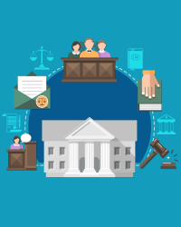 Imagen de la temática Sistema Judicial en Chile