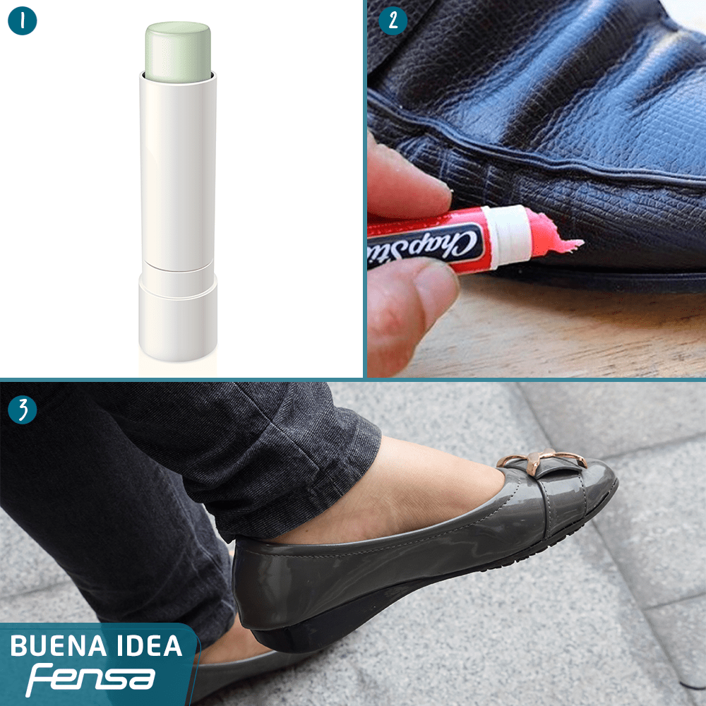 ¡Arregla tus accesorios de cuero con bálsamo labial!