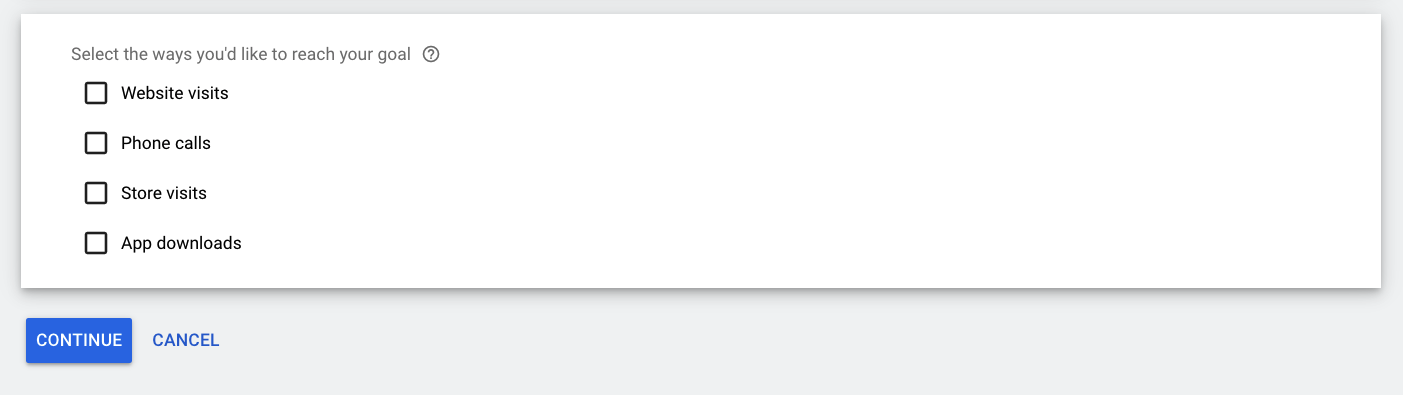 Google Ads Set Up CTA