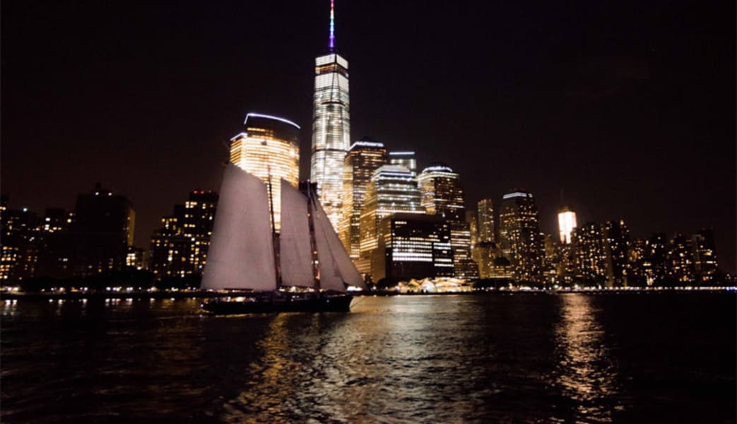 New York City Night Sail, City Lights - 1 Hour 45 Minutes