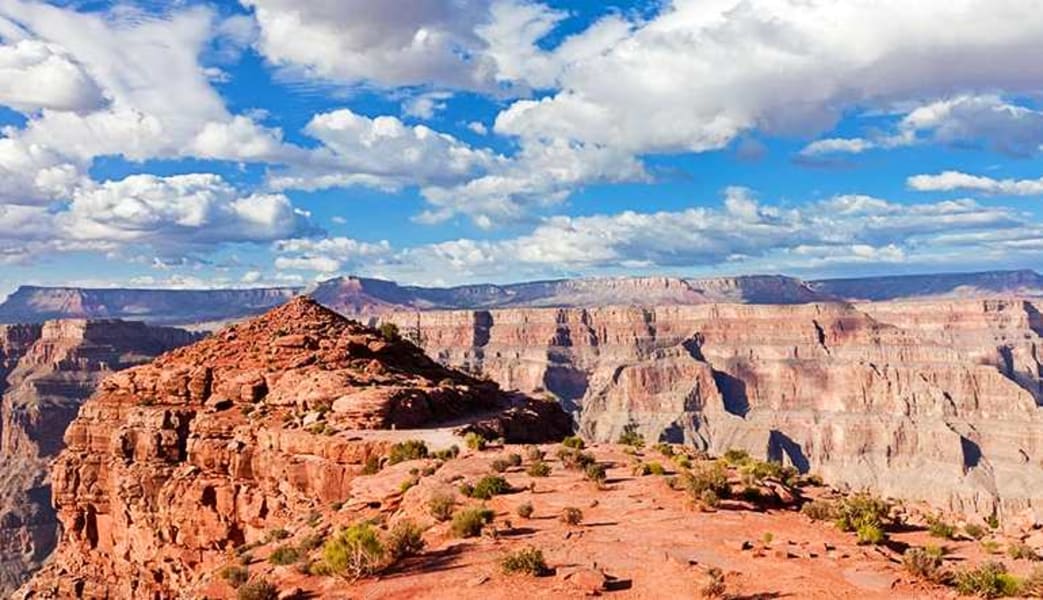 Grand Canyon Helicopter Tour & West Rim Ultimate Adventure - 70 Minute Flight and 2 Hour Landing (FREE ROUND TRIP SHUTTLE FROM HOTEL!)