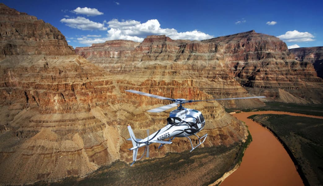 Grand Canyon Helicopter Tour Below The Rim Extended Air Tour (EARLY BIRD SPECIAL)