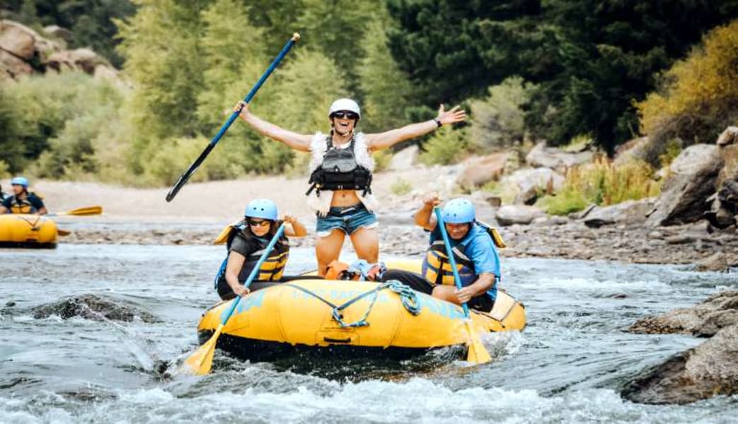 Whitewater Rafting The Numbers Half Day, Granite Outpost - Half Day