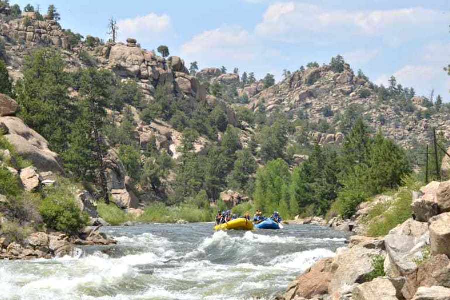 Whitewater Rafting Near Denver, Upper Clear Creek 1/2 Day Intermediate