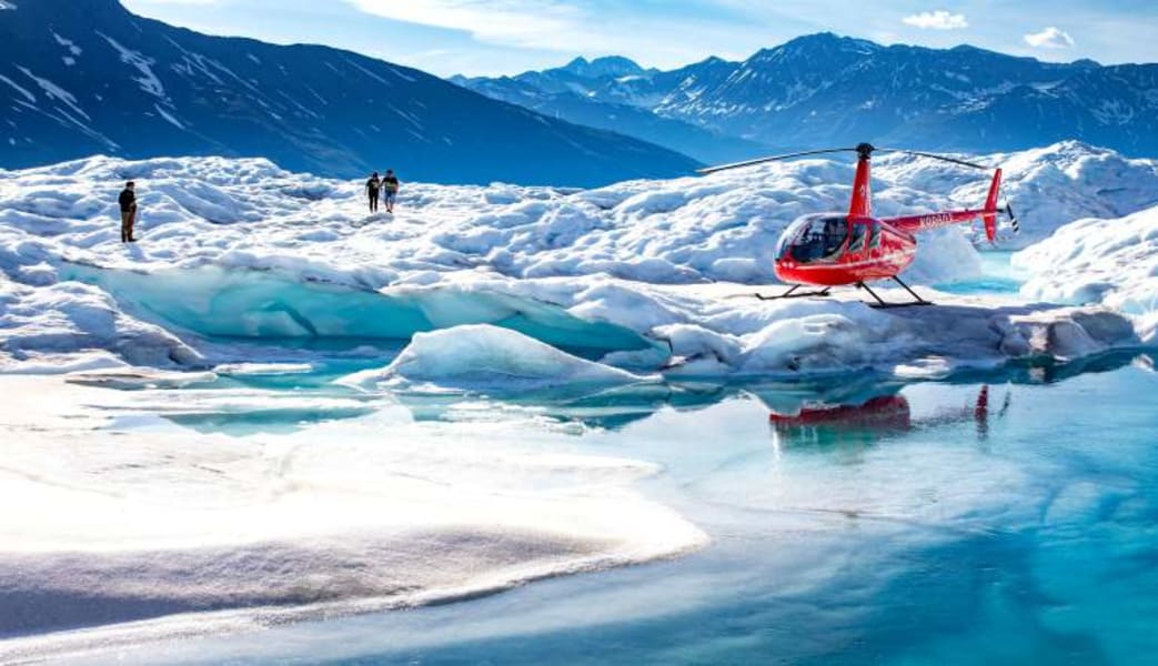 Land on a Glacier and Fly over Prince William Sound, Anchorage, 90 Min