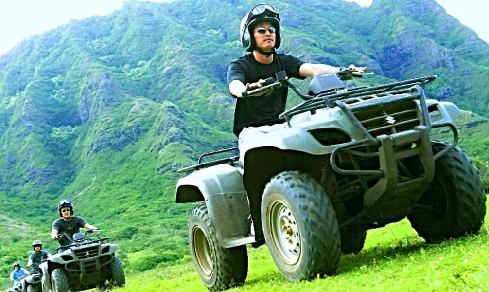 ATV Guided Tour Oahu, Kualoa Ranch - 1 Hour