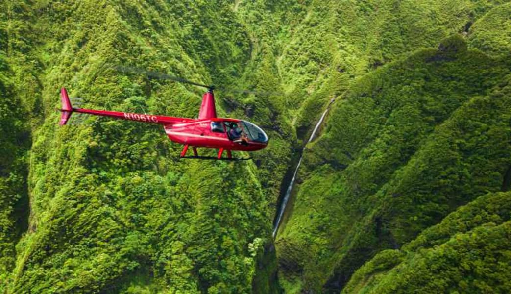 Image of Private Helicopter Tour Big Island Waterfalls - 75 Minutes