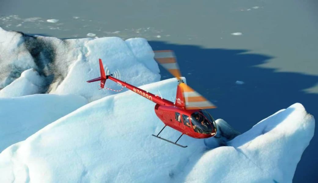 Helicopter Ride Anchorage, Knik Glacier Tour with Landing - 1 Hour