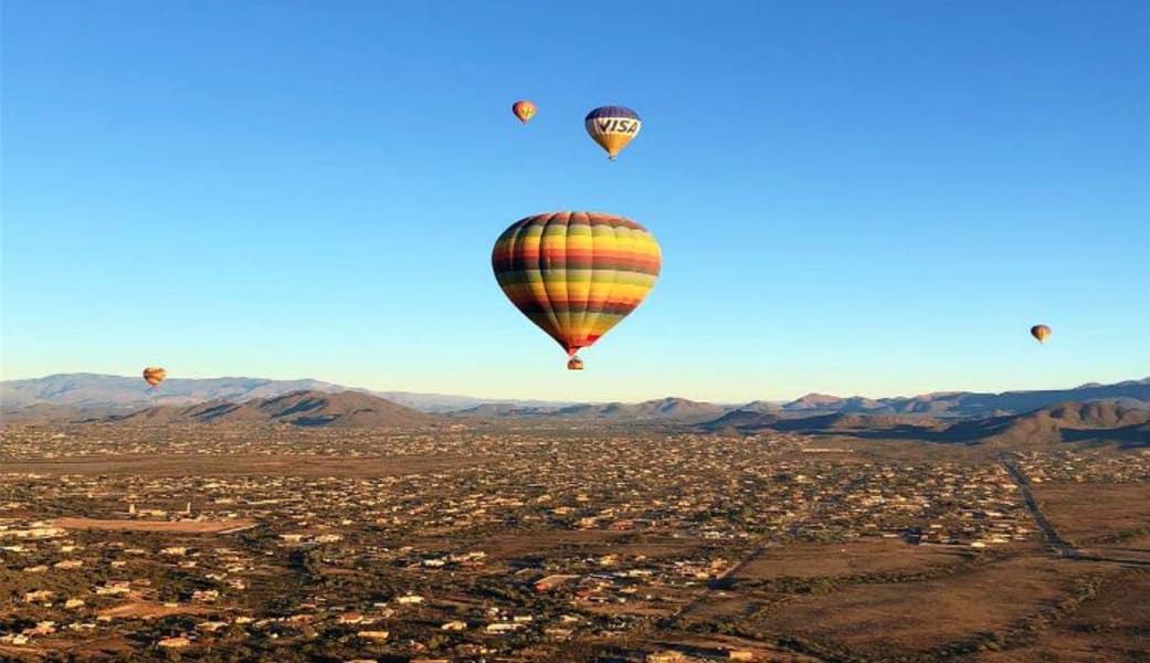 Hot Air Balloon Ride Phoenix Area, Sunrise Flight - 1 Hour