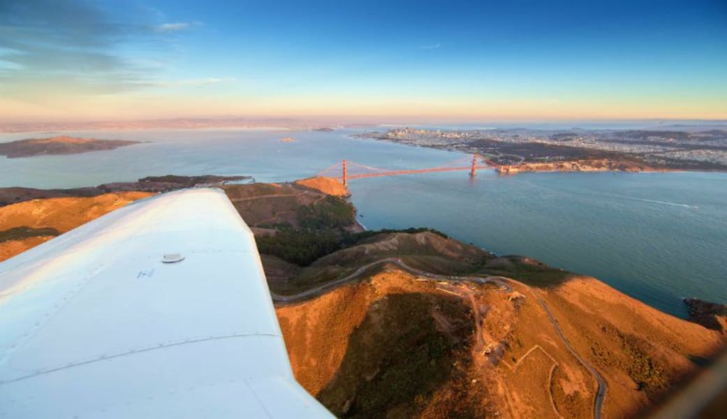 Image of Golden Gate Scenic Plane Flight, San Francisco Bay Area - 50 Minutes