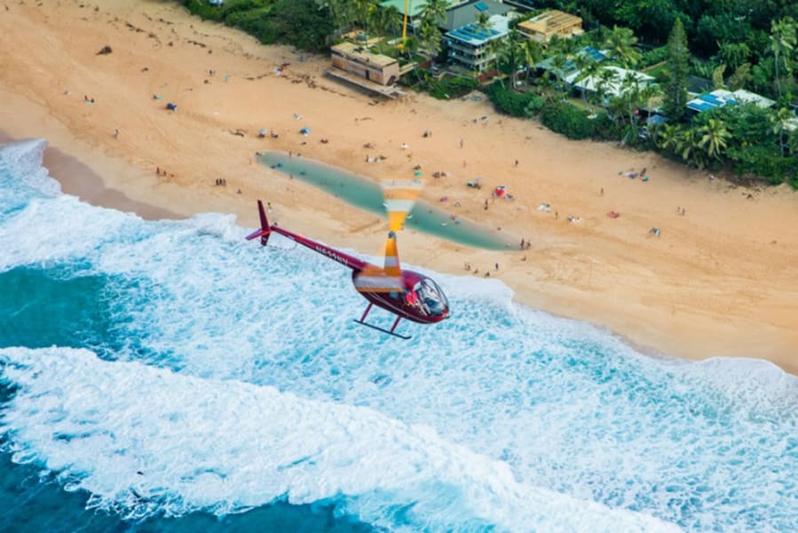 Helicopter Tour Oahu, Doors Off- 20 Minutes