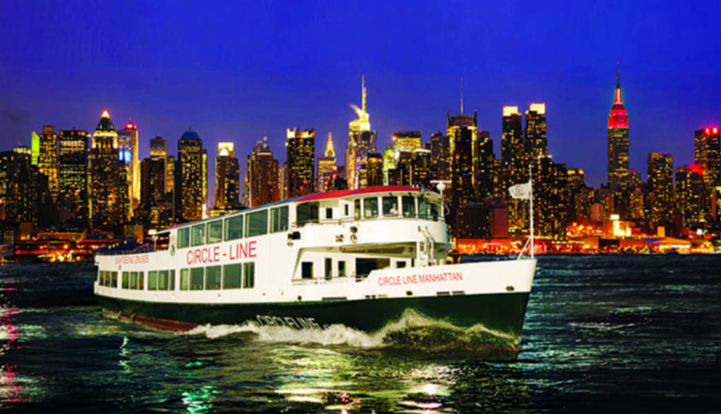 Image of 2 Hour New York City Night Time Harbor Cruise