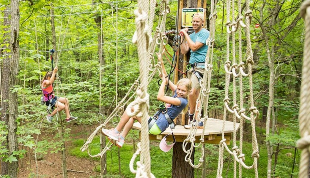 Zipline Treetop Adventure, Memphis - 3 Hours