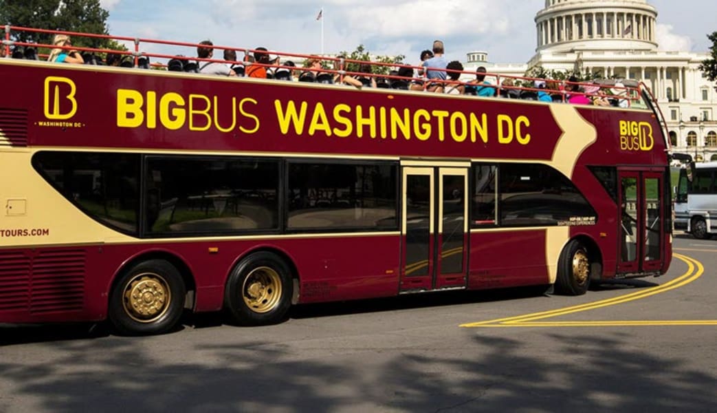 Open-top Bus Tour Washington DC - Day Pass