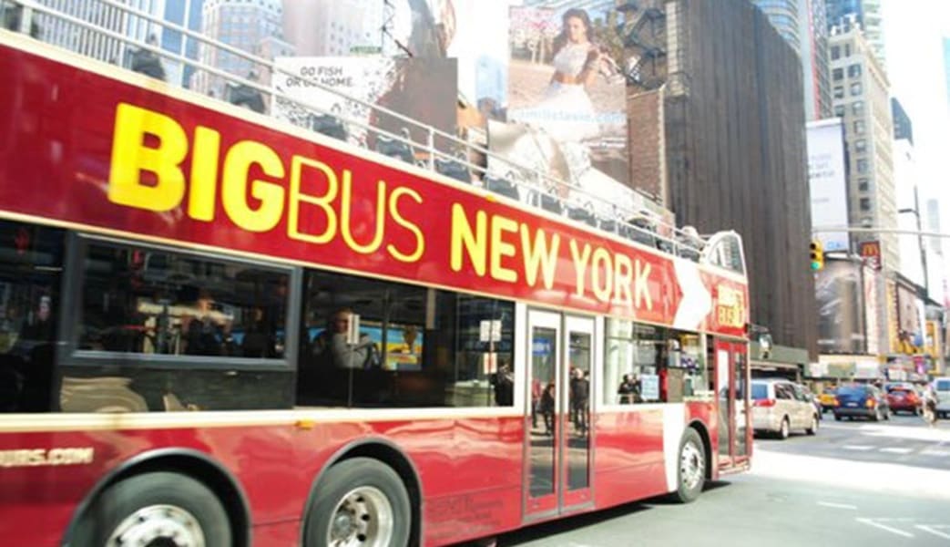 Bus Tour New York City, Downtown And Uptown - Day Pass