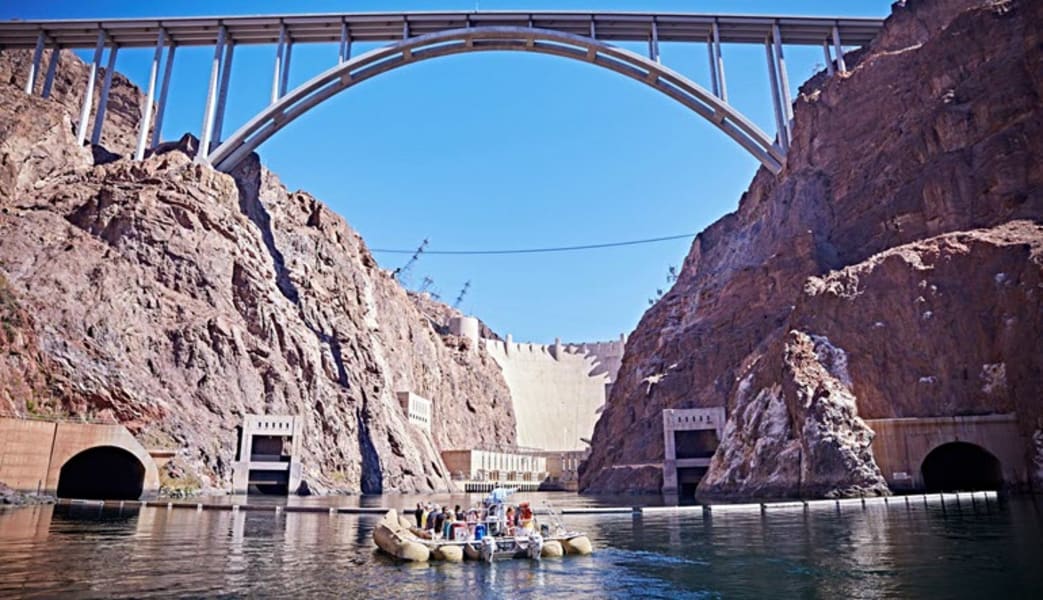 Image of Black Canyon Rafting Las Vegas with Hotel Shuttle - 3 Hours (Raft Below Hoover Dam!)