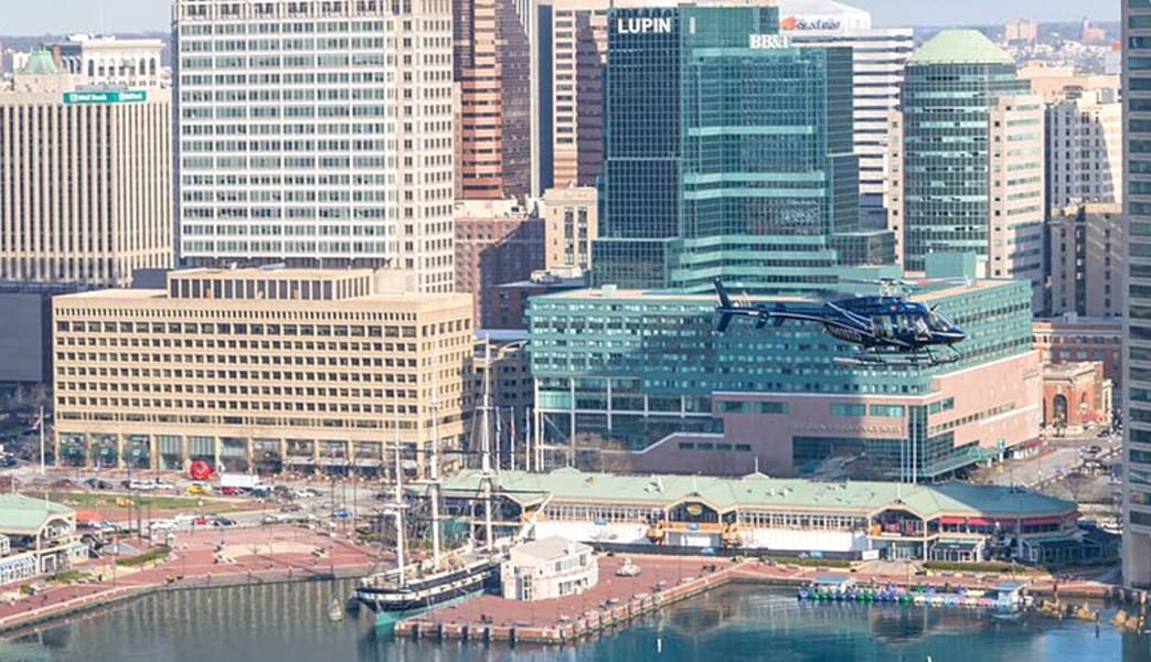 Helicopter Tour Baltimore, Charm City Flight - 20 Minutes