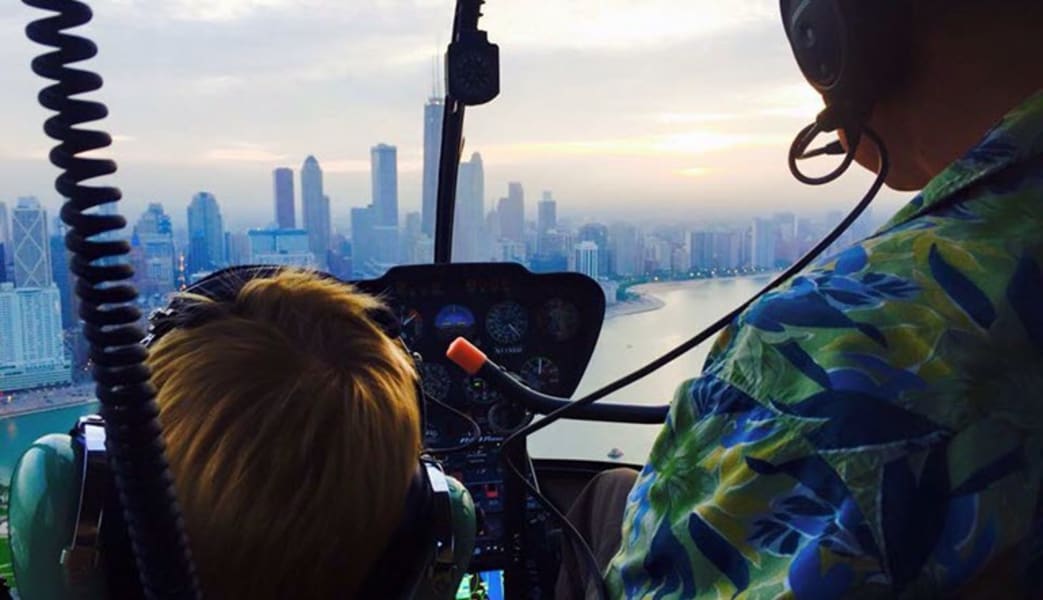 cheap helicopter tour chicago