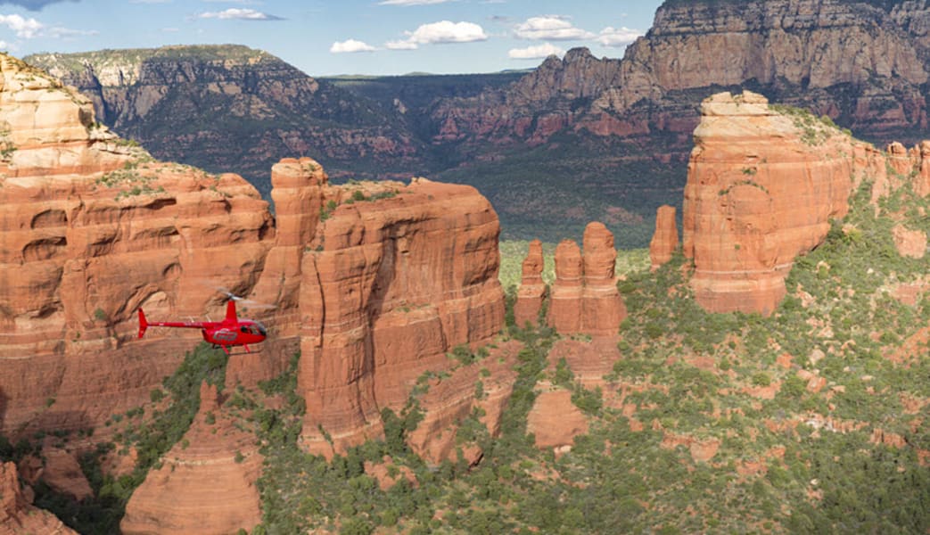 Image of Helicopter Tour Sedona, Wild West Tour - 50 Minutes
