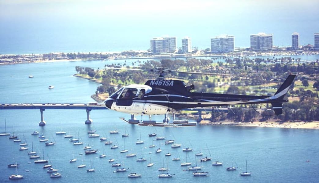 Image of Helicopter Tour San Diego, Top Gun Flight - 45 Minutes