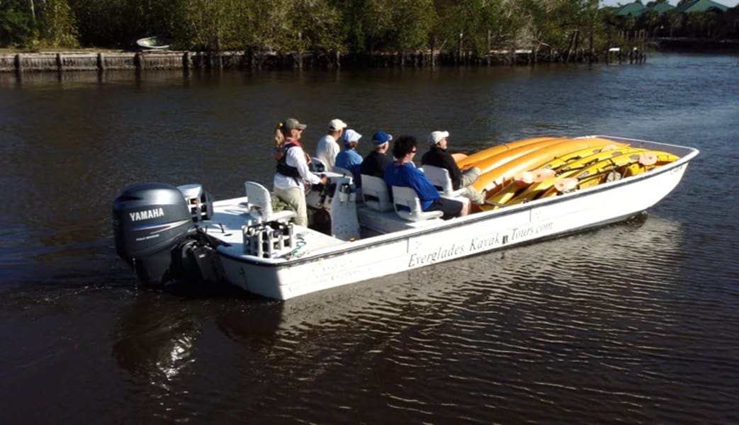 Boat Assisted Kayak Eco Tour - Florida Everglades