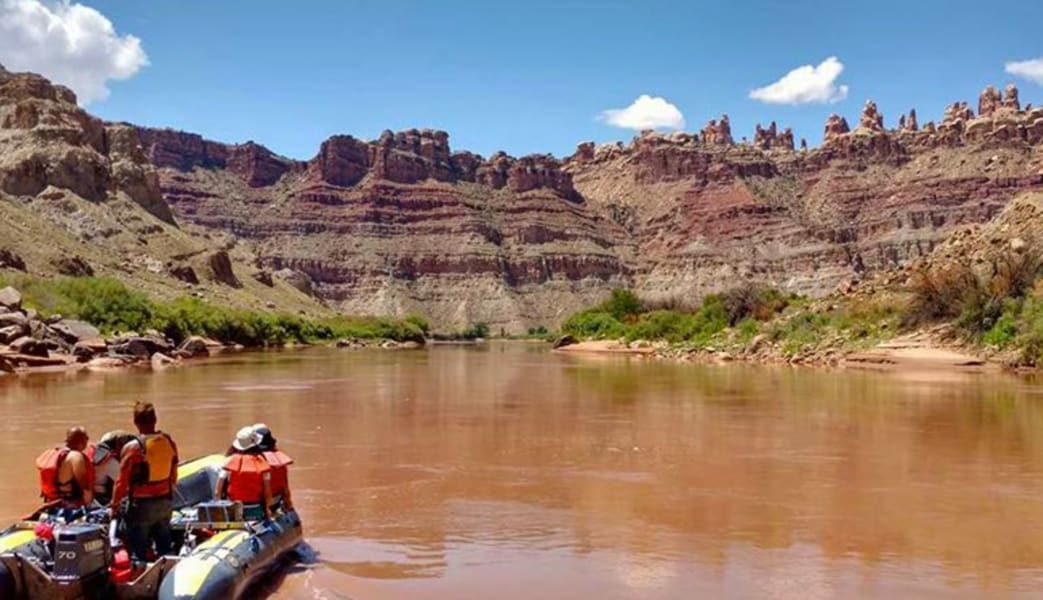 Image of Colorado River Scenic Boat Cruise Moab - 5 Hours