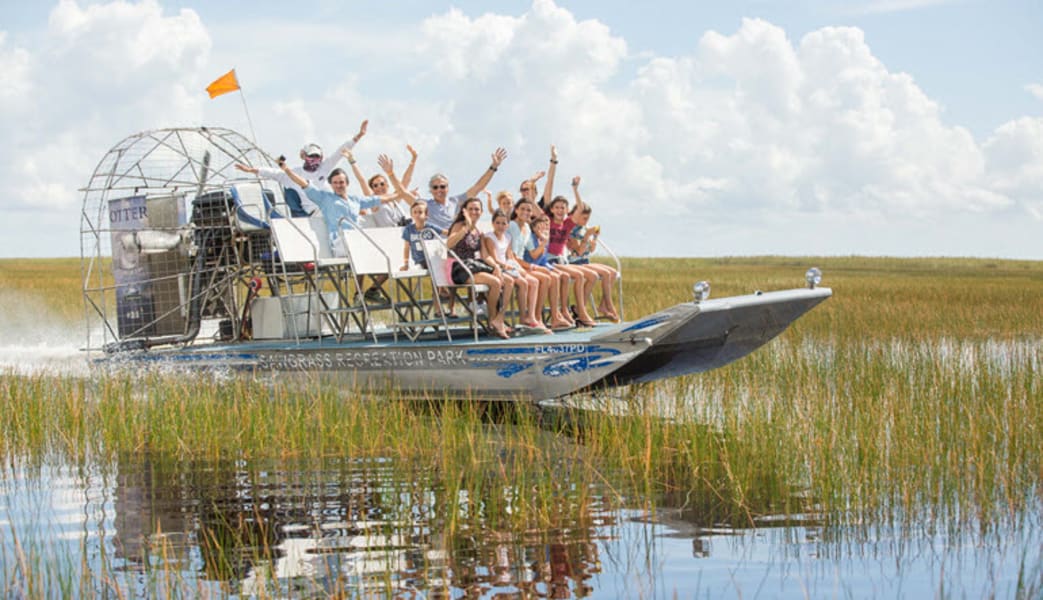 Everglades Airboat Tour, Fort Lauderdale - 30 Minutes (Includes Free Alligator Tooth Souvenir!)