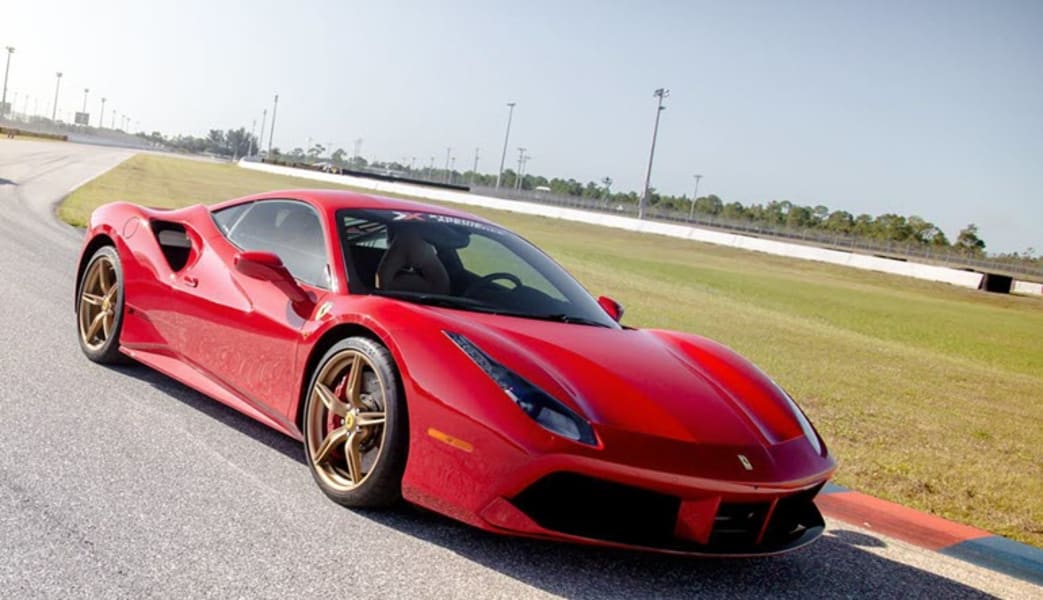 Ferrari 488 GTB 3 Lap Drive, NC Center For Automotive Research - Raleigh