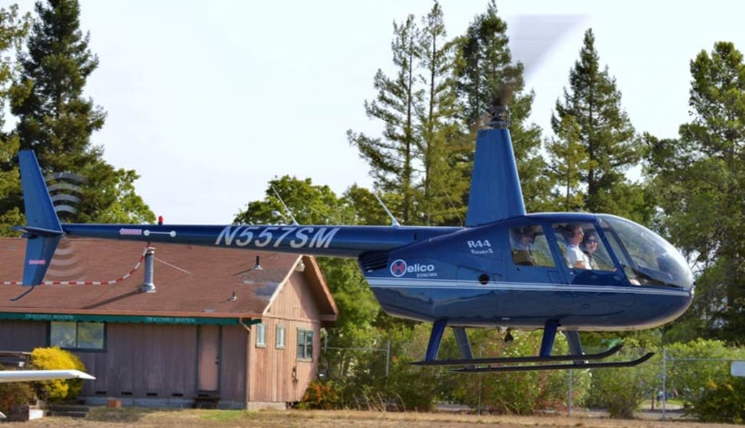 Helicopter Ride Sonoma County - 30 Minute Tour With Wine Tasting