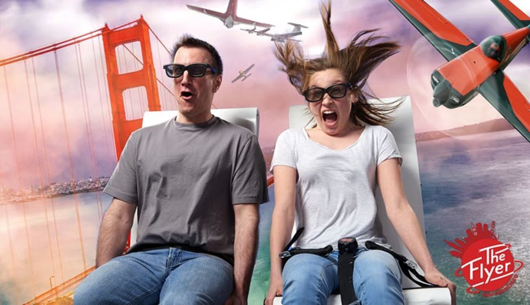 The Flyer And 7D Ride Experience San Francisco Combo - 30 Minutes