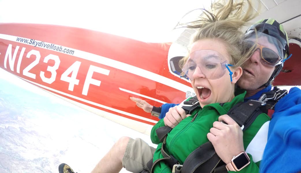 Skydive Moab, 14,000ft Tandem Skydiving