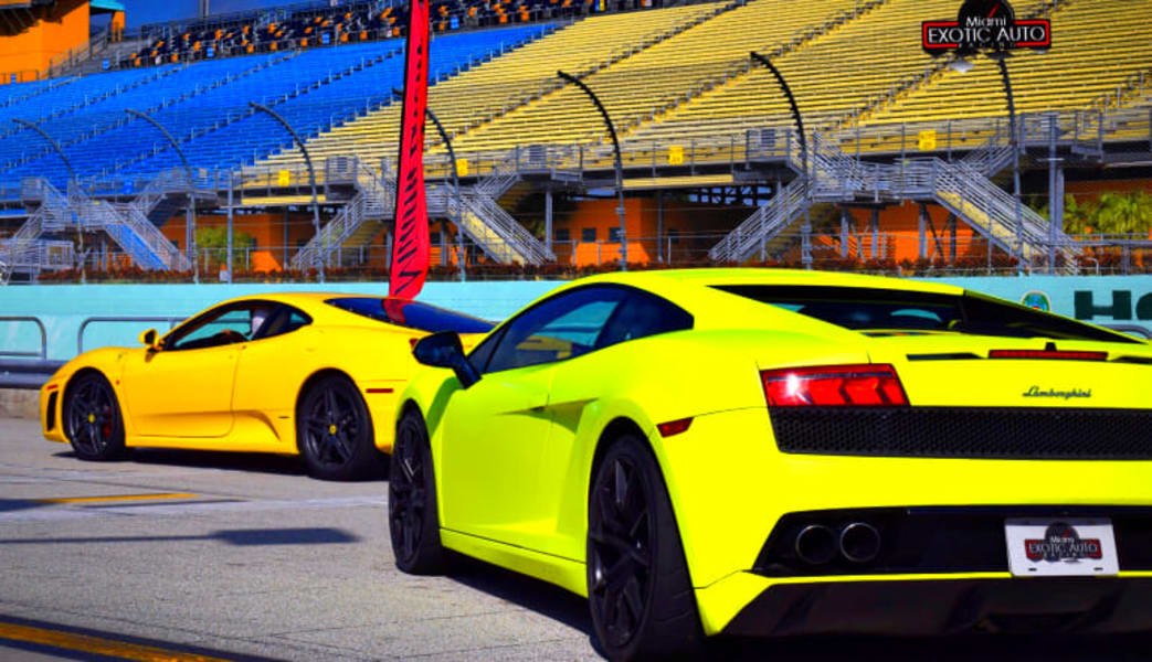 Ferrari and Lamborghini Drive, 6 Laps - Palm Beach International Raceway