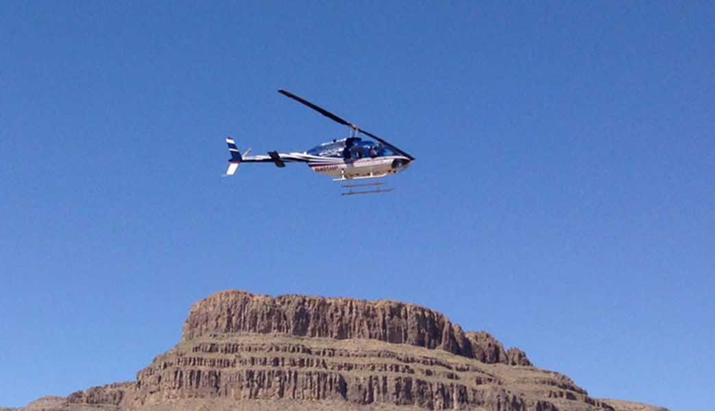 Helicopter Tour Grand Canyon West with Wagon Ride - 20 Minute Flight (Las Vegas Shuttle Included)