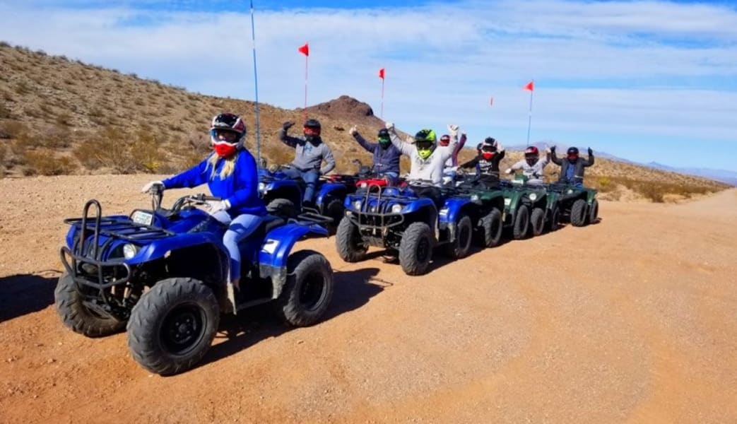 ATV Tour Lake Mead National Park, Las Vegas - 3 Hours (Round Trip Shuttle From Hotel Included)