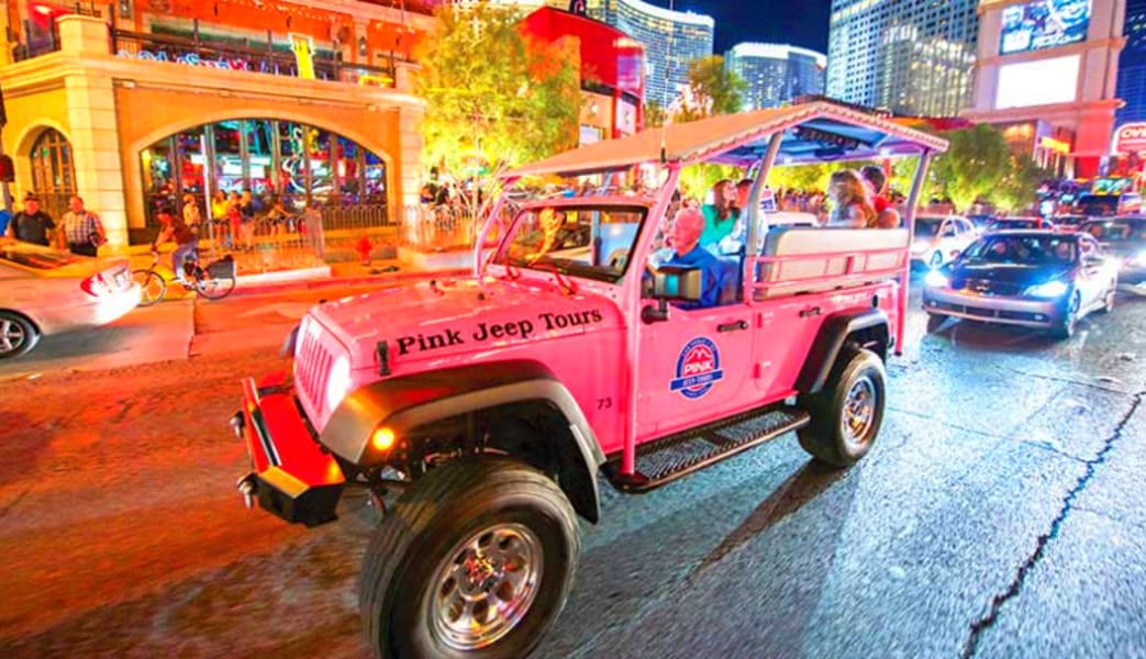 Helicopter and Jeep Tour Las Vegas - 4 Hour Night Tour (Includes Hotel Shuttle)