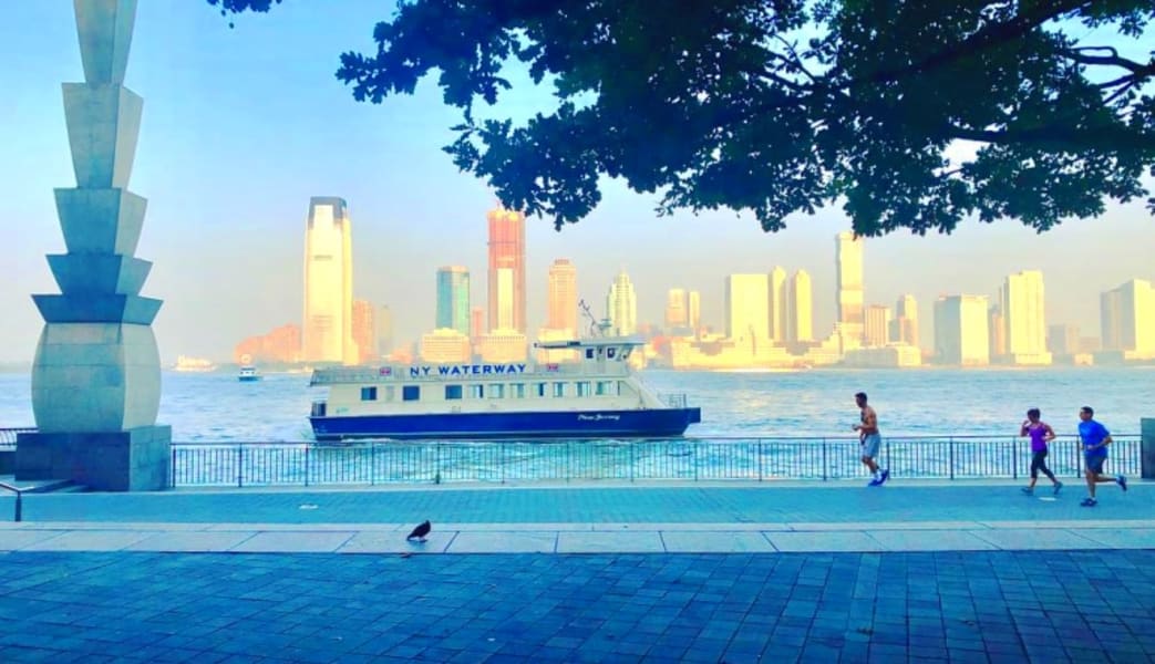 New York City Running Tour, Hudson River - 90 Minutes