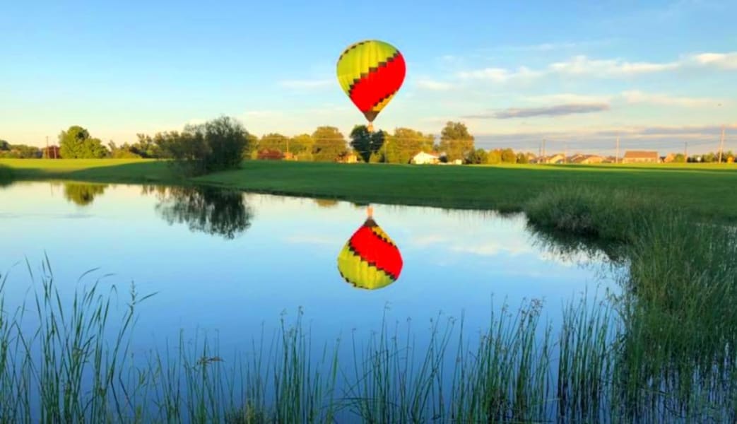 Hot Air Balloon Ride Indianapolis, Private Basket for 4 - 1 Hour Flight