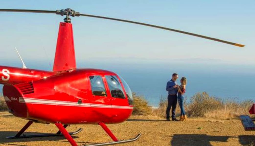 Private Helicopter Ride Los Angeles, Landing and Picnic, 90min