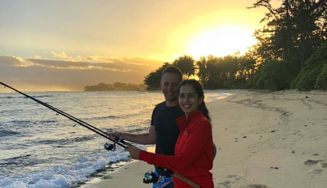 Shoreline Fishing Oahu - 2 Hours