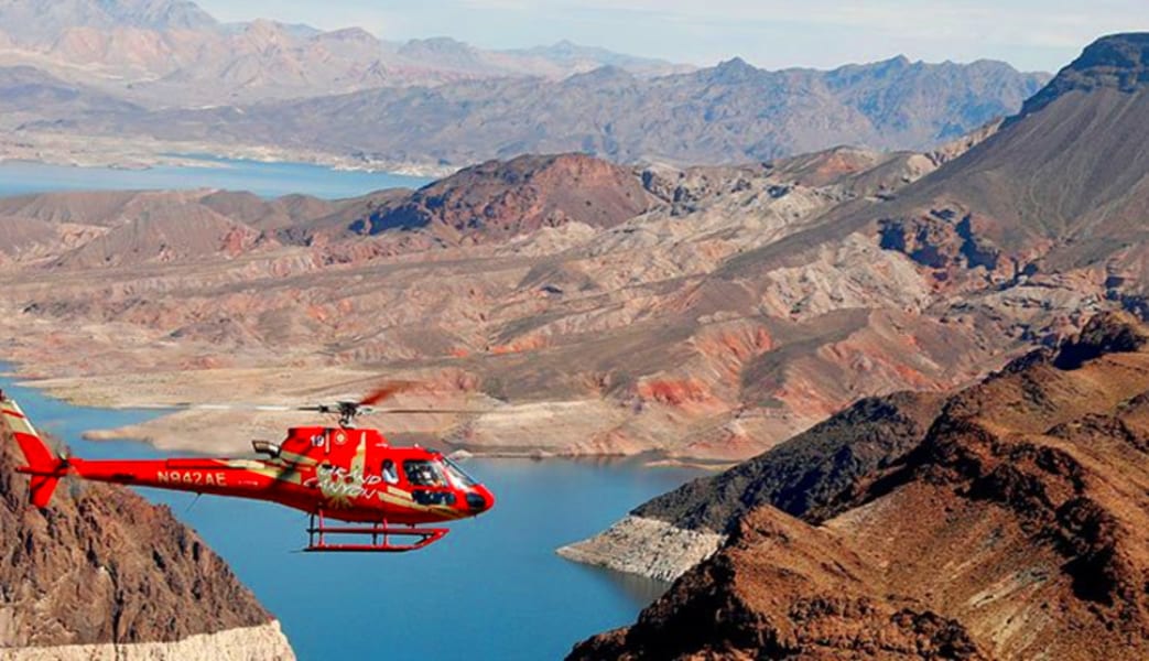 Deluxe Coach, Helicopter and VIP Ground Tour Hoover Dam - 6.5 Hours (Includes Hotel Shuttle)