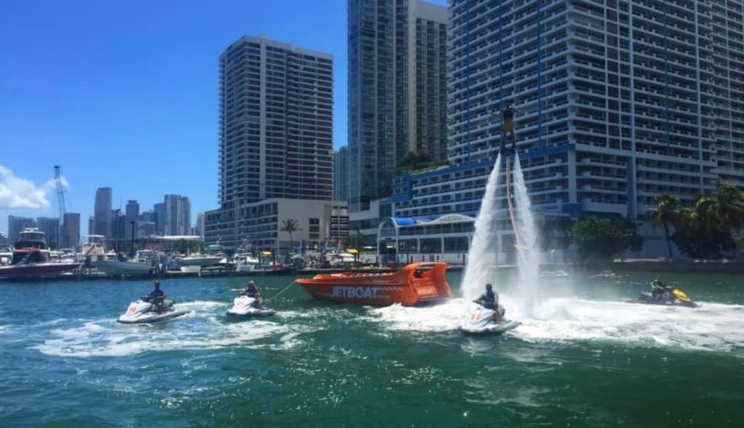Flyboarding Miami, Sea Isle Marina - 20 Minutes